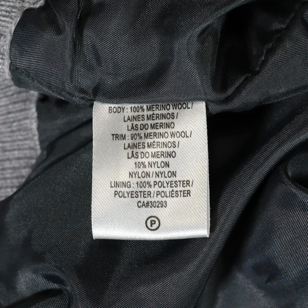 Fairway & Greene Quarter Zip Sweater Mens XL Grey Lined Merino Wool Golf Lexus‎